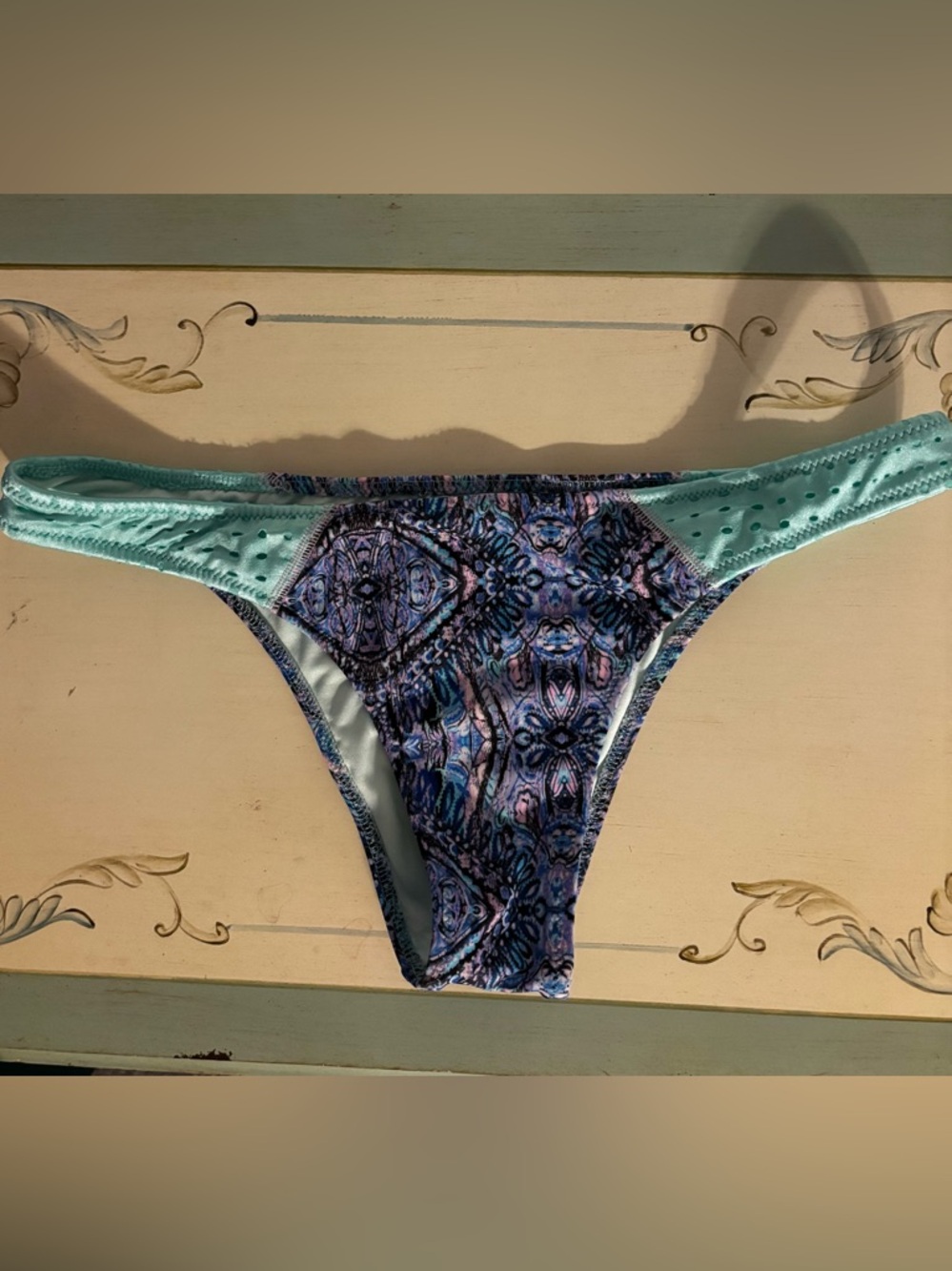 Victoria's Patterned Bikini Bottom